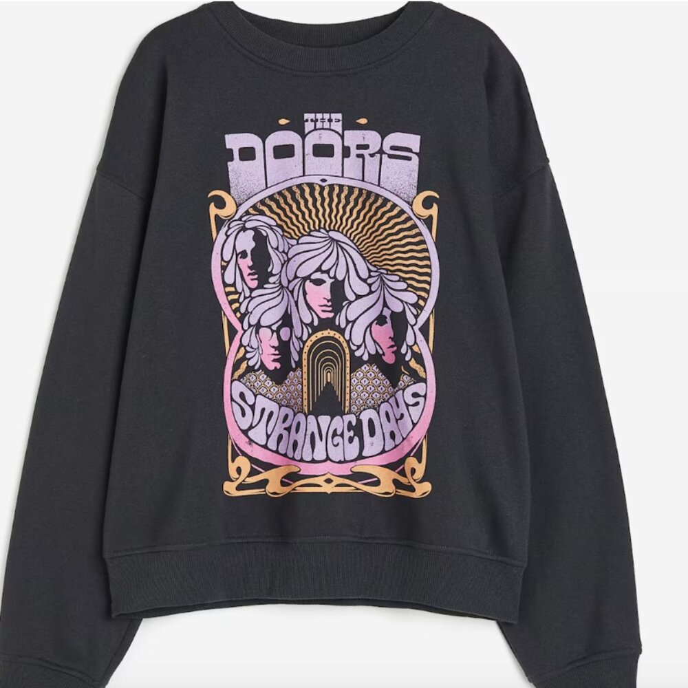 H&M The Doors Graphic Sweatshirt